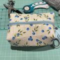 LARGE Boxy Makeup Bag