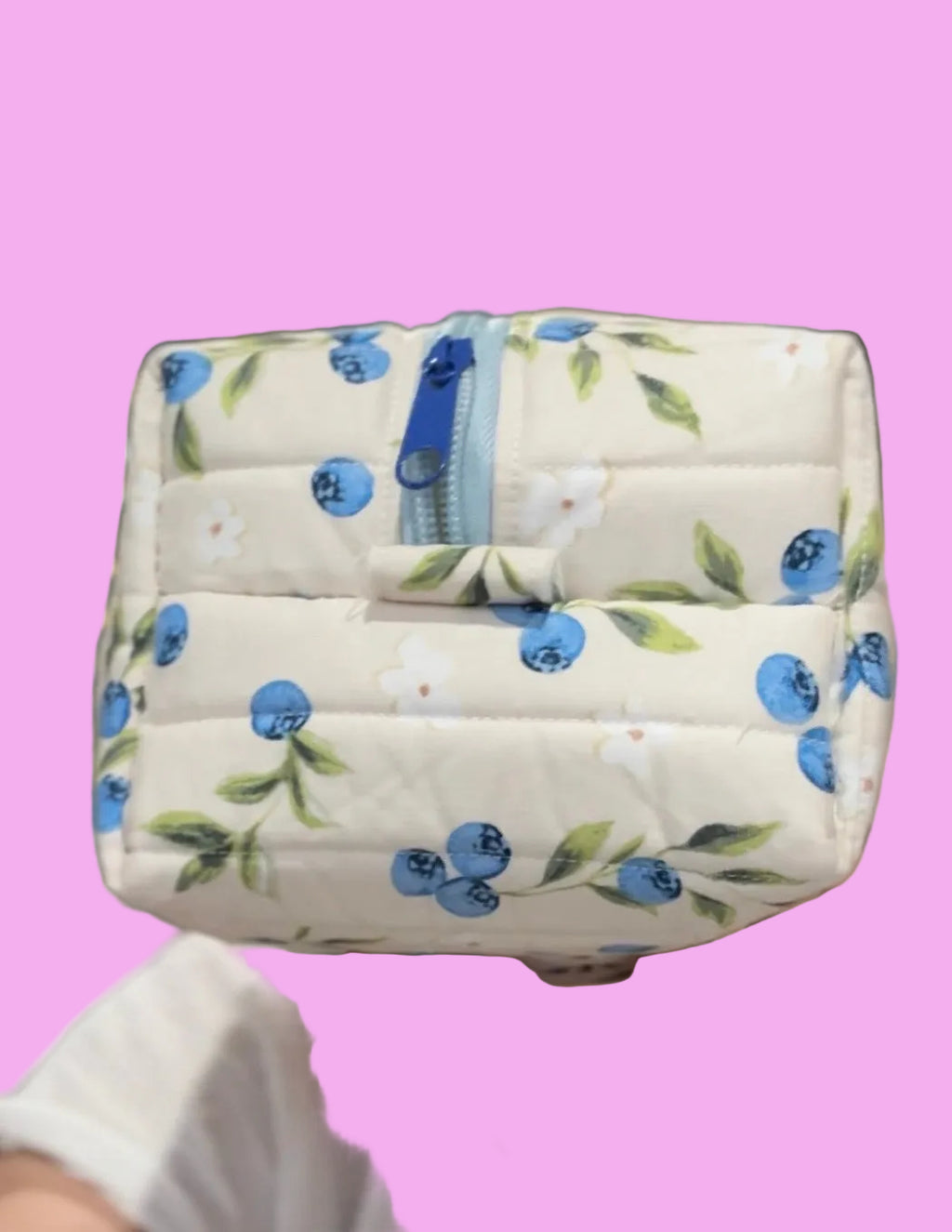 LARGE Boxy Makeup Bag